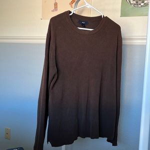 Brown Gap Sweater